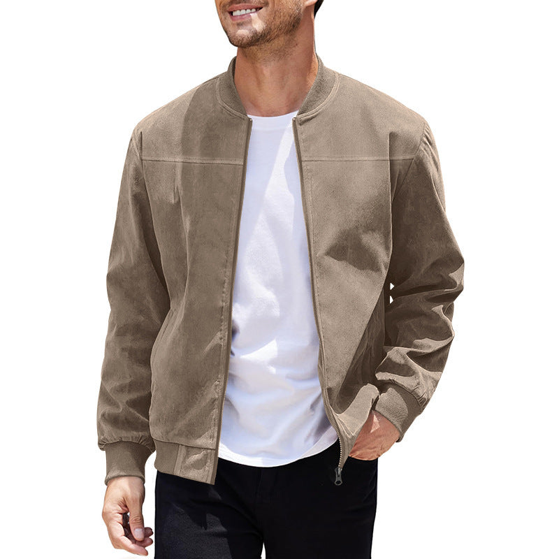Herren stylische Bomberjacke mit sportlichem Schnitt
