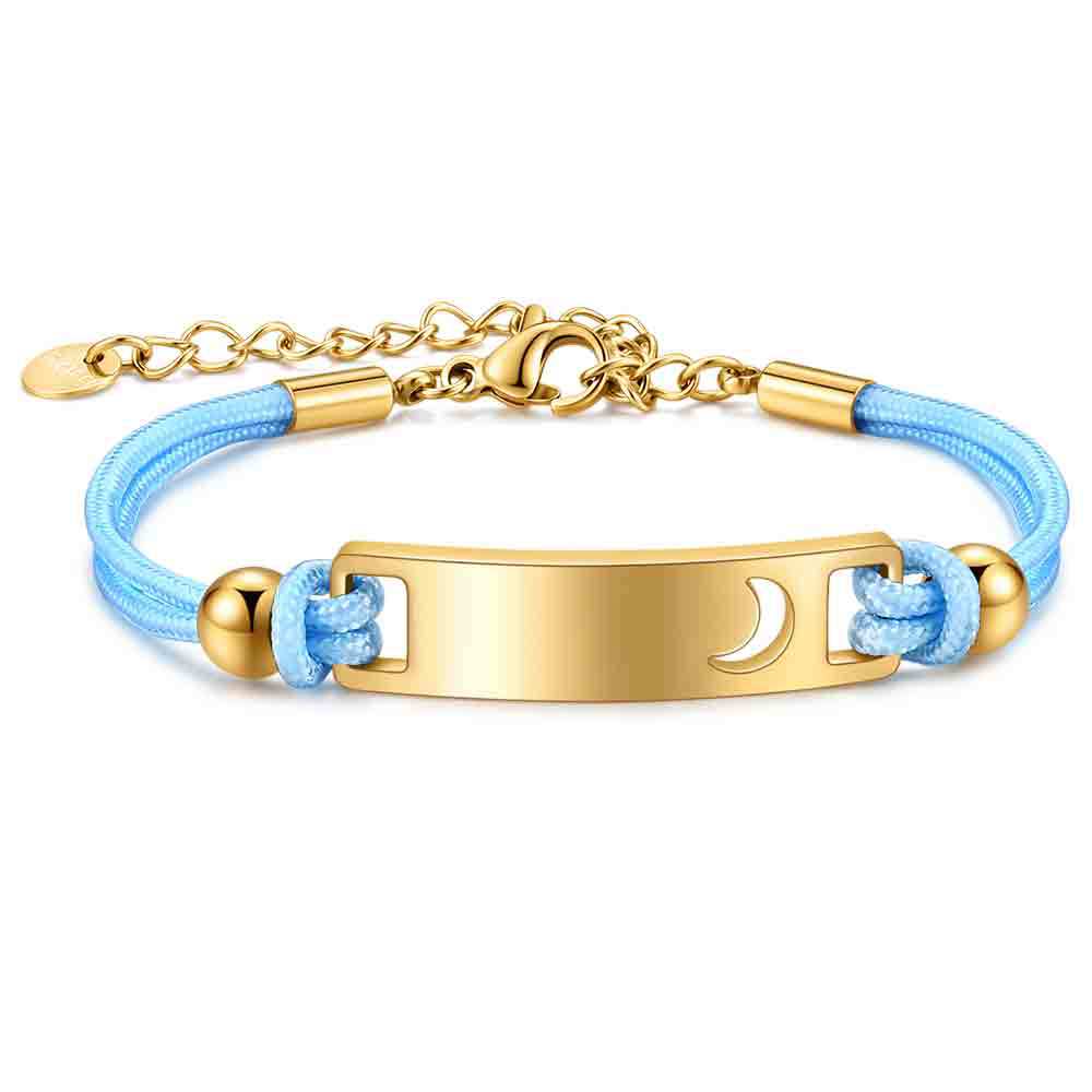 Damen Armband mit personalisiertem Herzanhänger und verstellbarem Verschluss Shop Nory