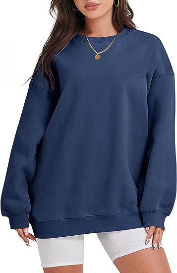 Damen nan extraweites Oversize-Sweatshirt mit überschnittener Schulter und angerautem Innenfutter Shop Nory