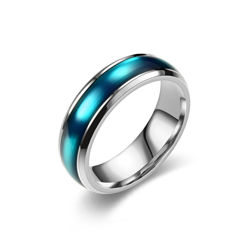 Herren Ring mit elegantem, schimmerndem Design und raffinierter Oberfläche Shop Nory