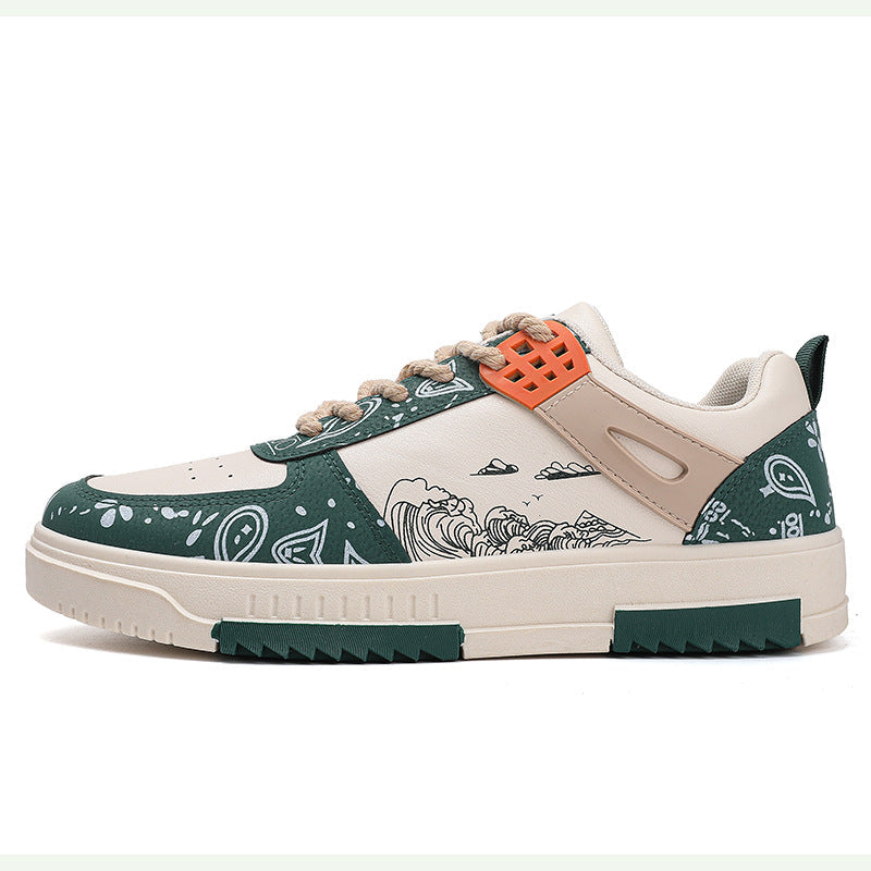 Herren Sportliche Sneaker mit einzigartigem Grafikschema