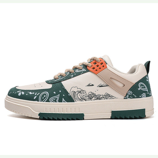 Herren Sportliche Sneaker mit einzigartigem Grafikschema