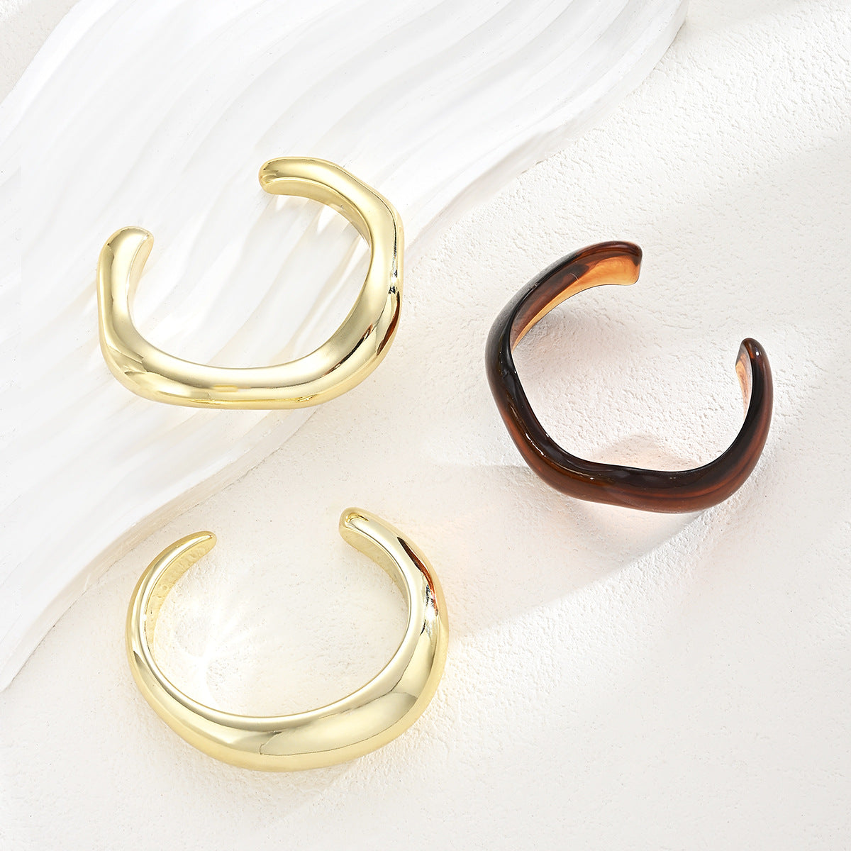 Damen Haarklammern Set mit elegantem Wellen- und geschwungenem Design Shop Nory
