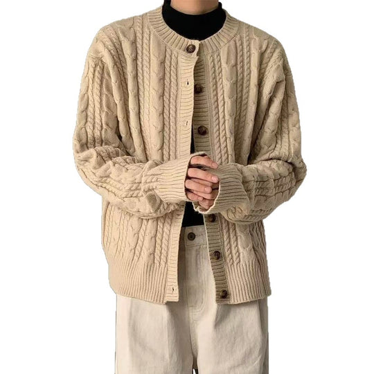 Damen Modische Strickjacke mit Knopfdetails Shop Nory