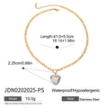 Damen sinnliche Kette mit Herzanhänger aus hypoallergenem Edelstahl Shop Nory