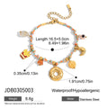 Damen Armband mit bunten Charms und hypoallergener Edelstahlverarbeitung Shop Nory