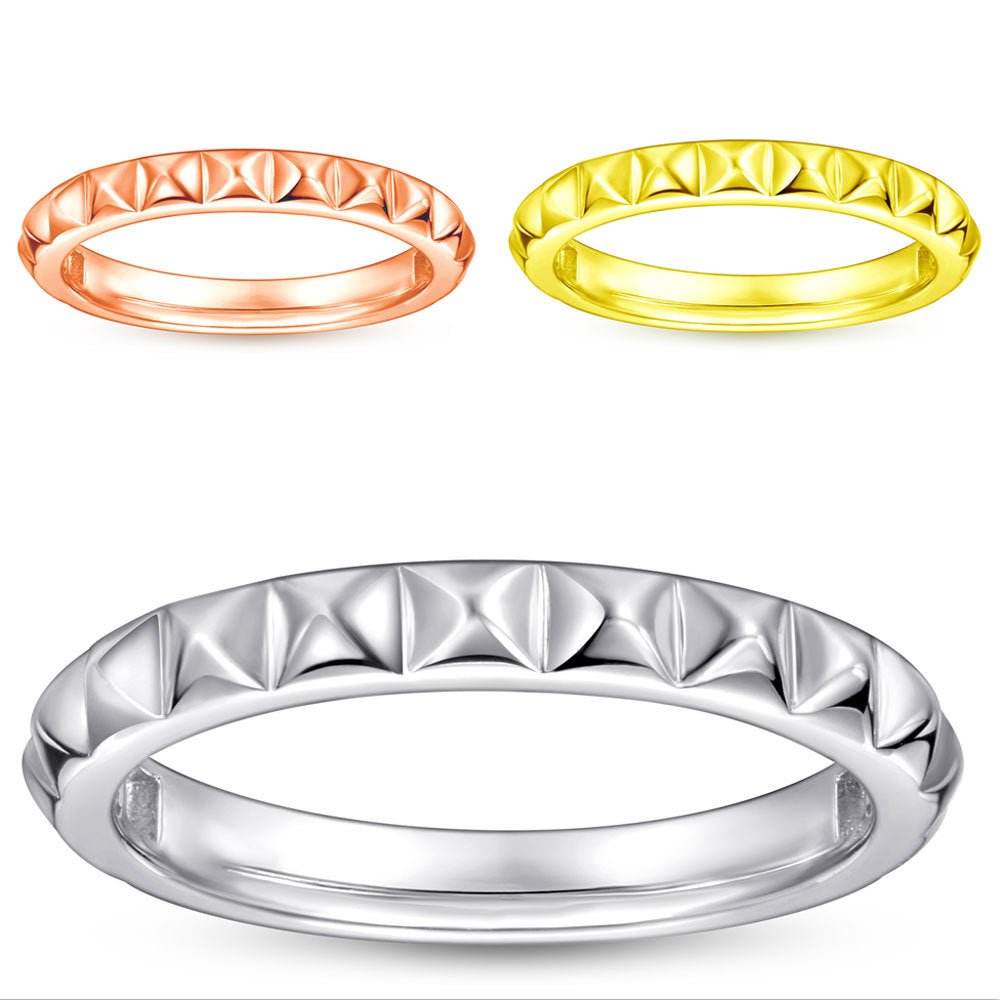 Damenring mit einzigartigem geometrischem Design und glänzender Oberfläche Shop Nory