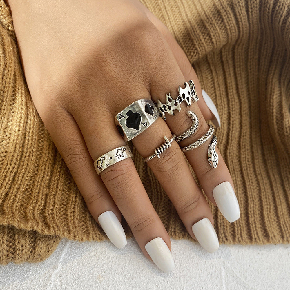 Damen Ring-Set mit kreativen und einzigartigen Designs Shop Nory