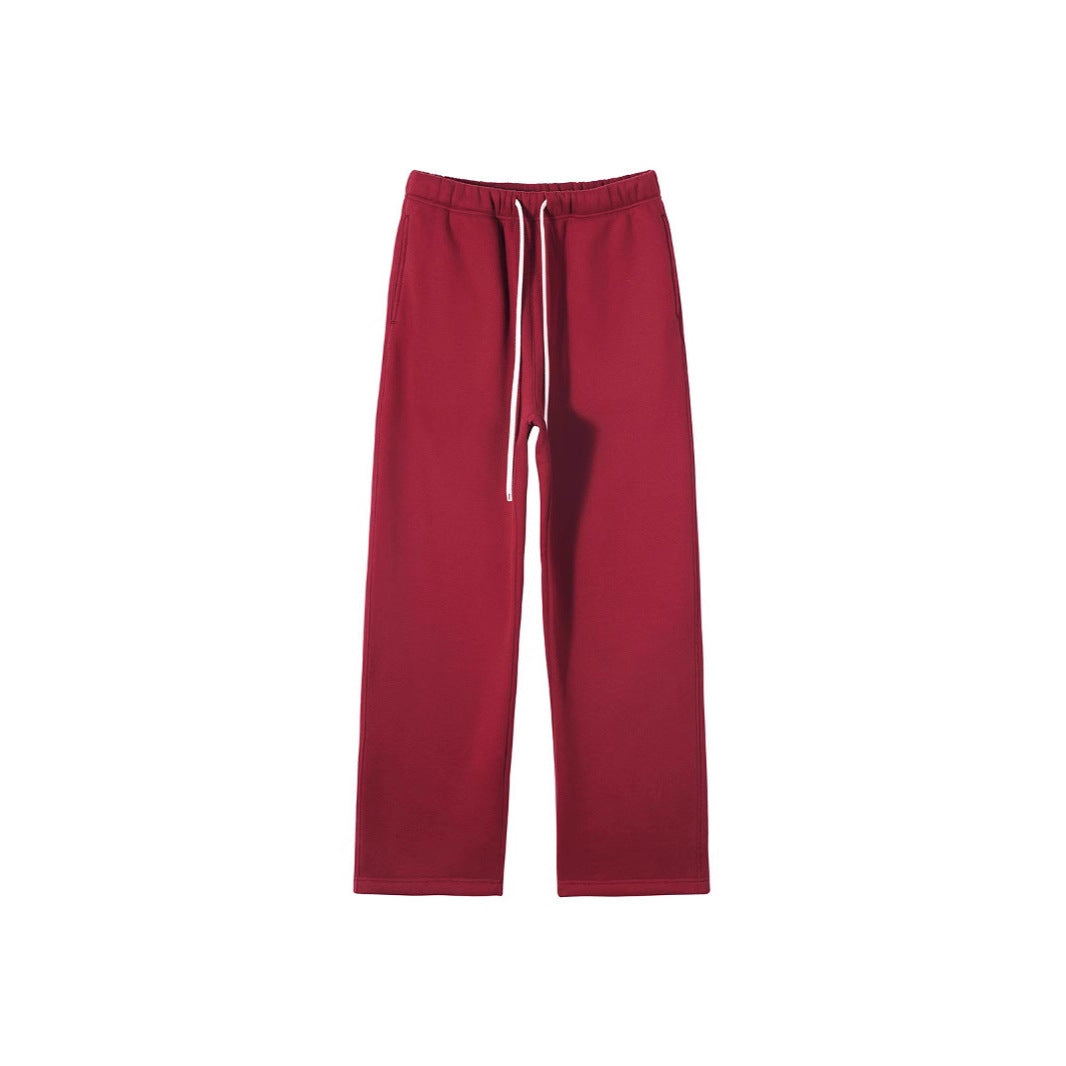 Damen nan weite Relax-Sweathose mit elastischem Komfortbund, kontrastierendem Kordelzug und geradem Bein Shop Nory
