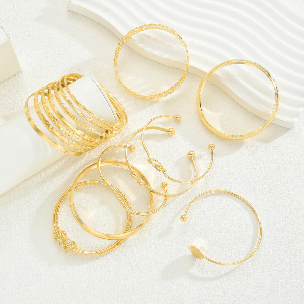 Damen Armreifen Set mit vielfältigen Designvariationen Shop Nory