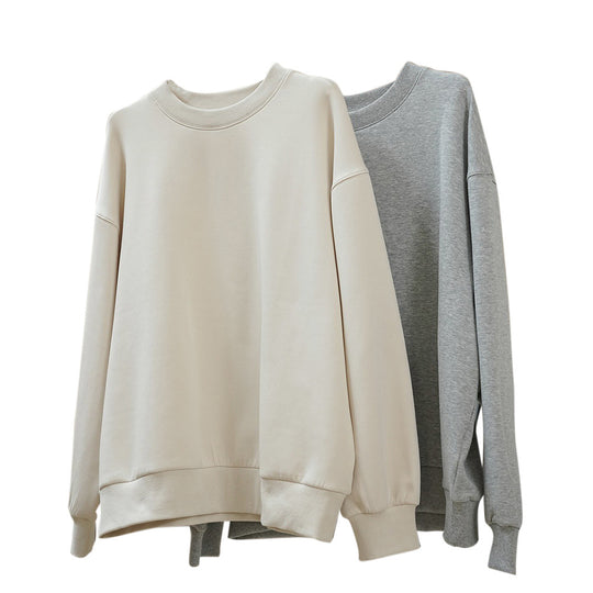 Damen Boxy-Sweatset aus Baumwoll-Fleece mit verlängerter Schulter und knielangen Sweatshorts Shop Nory