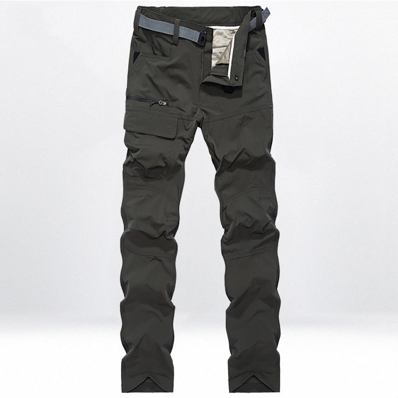 Herren Technische Trekking-Cargohose mit vorgeformten Knien und integrierter Gürtel-Lösung Shop Nory