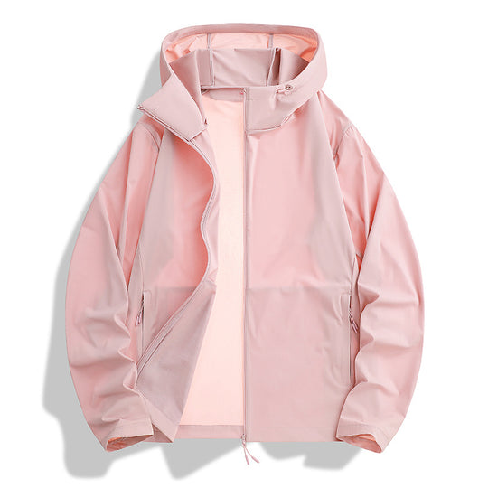 Damen Winddichte Kapuzenjacke Shop Nory