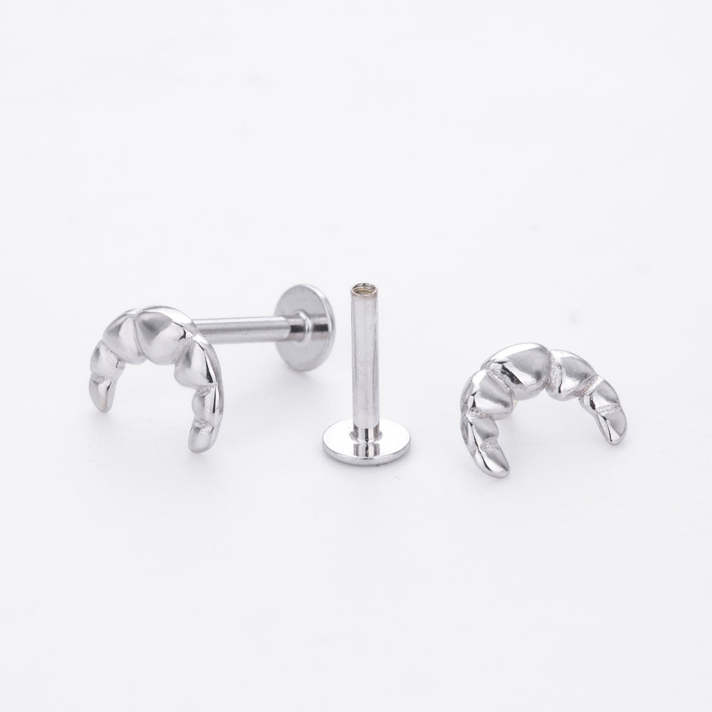 Damen Ohrstecker mit kreativem Krabben-Design aus 925 Sterling Silber Shop Nory