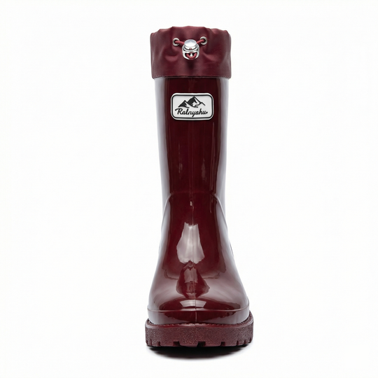 Damen Hochwertige und Stylische Gummistiefel mit Verstellbarem Schnürsystem ShopNory