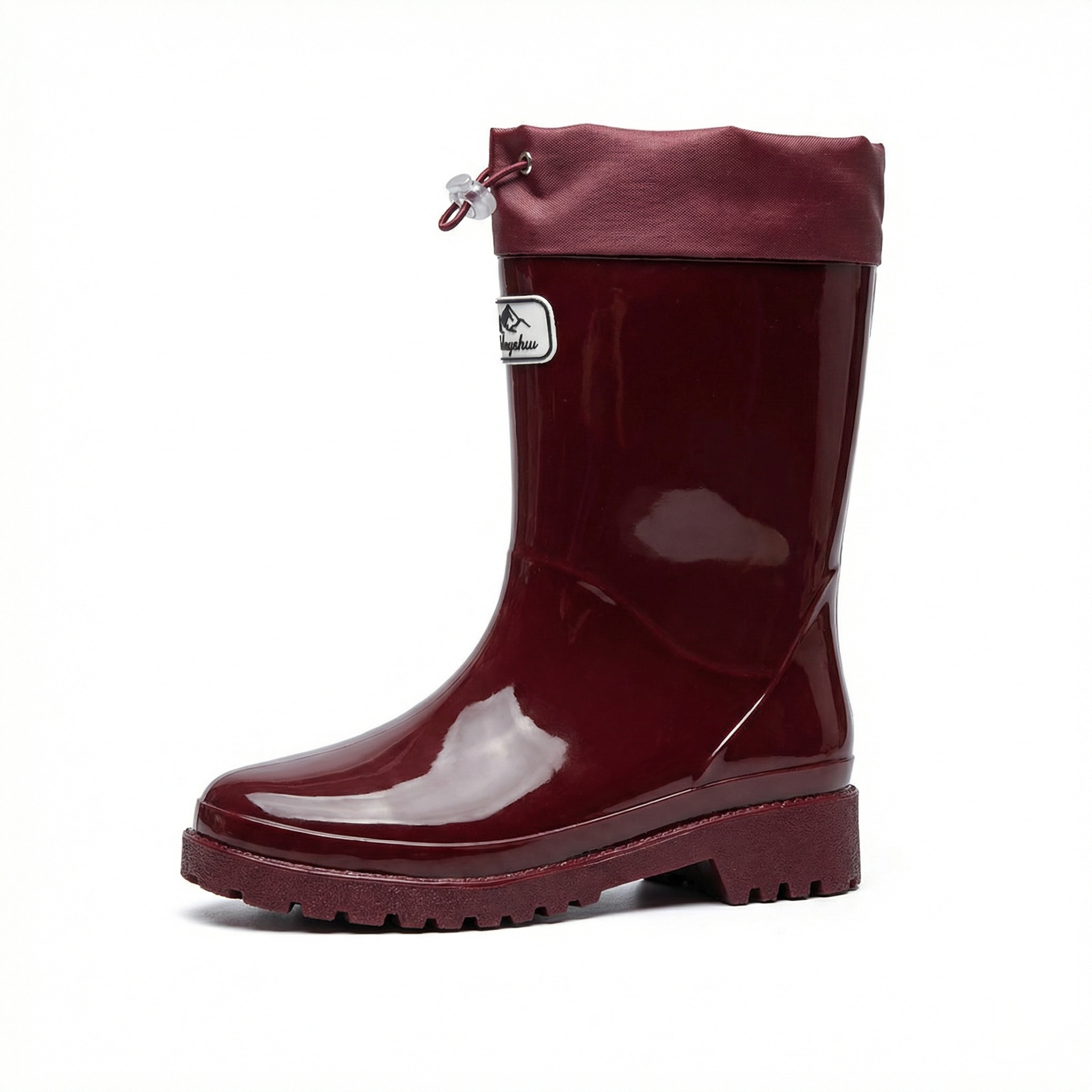 Damen Hochwertige und Stylische Gummistiefel mit Verstellbarem Schnürsystem ShopNory