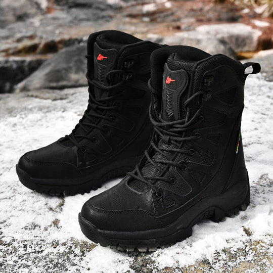 Damen Wasserfeste High-Top Wanderschuhe mit isolierender Innenausstattung