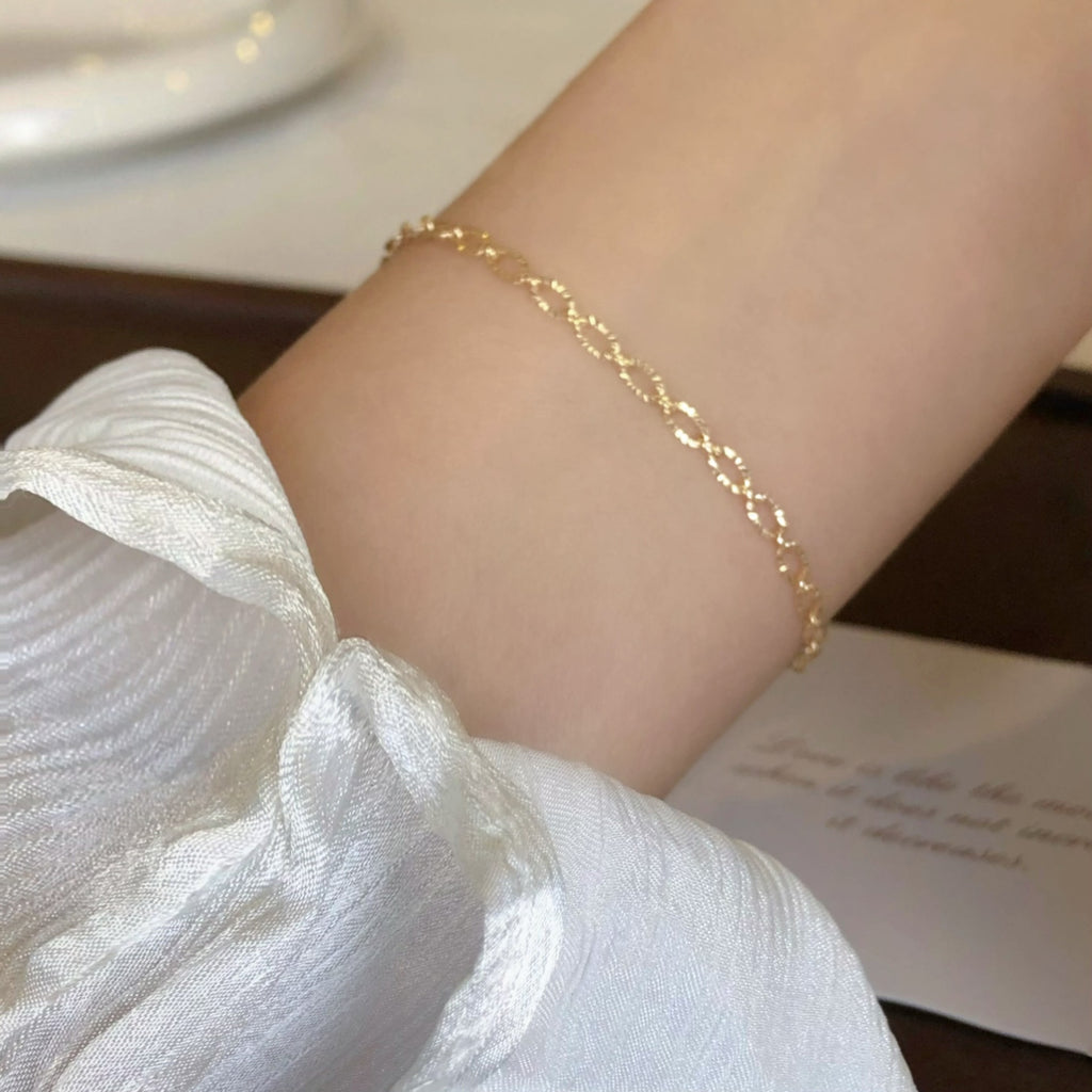 Damen Halskette mit exquisitem Kettendesign und zarter Perle Shop Nory
