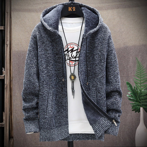 Herren bequeme und stylische Kapuzenjacke