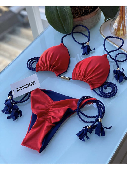 Sexy Dreieckstasche Bikini