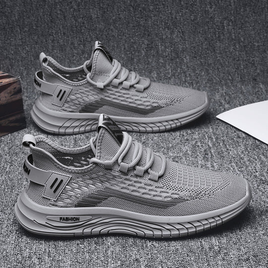 Herren Leichter Strick-Sneaker mit gepolsterter Komfortsohle und atmungsaktivem Mesh Shop Nory