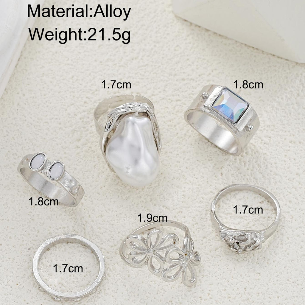 Damen Ring-Set mit filigranen und kunstvollen Designs Shop Nory