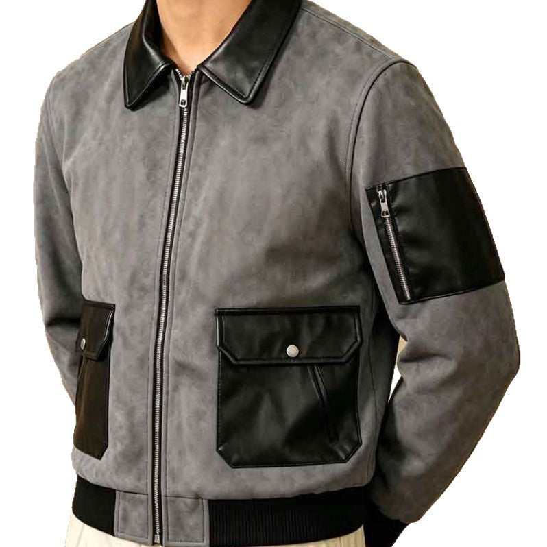Herren Modische Chic Bomberjacke Shop Nory