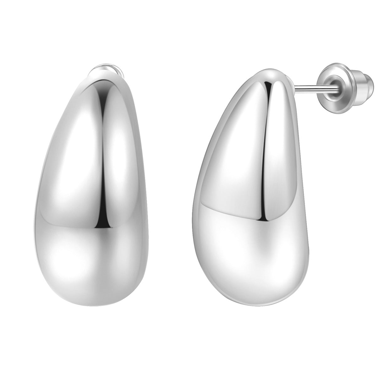 Damen Ohrstecker im modernen Hohlraumdesign Shop Nory