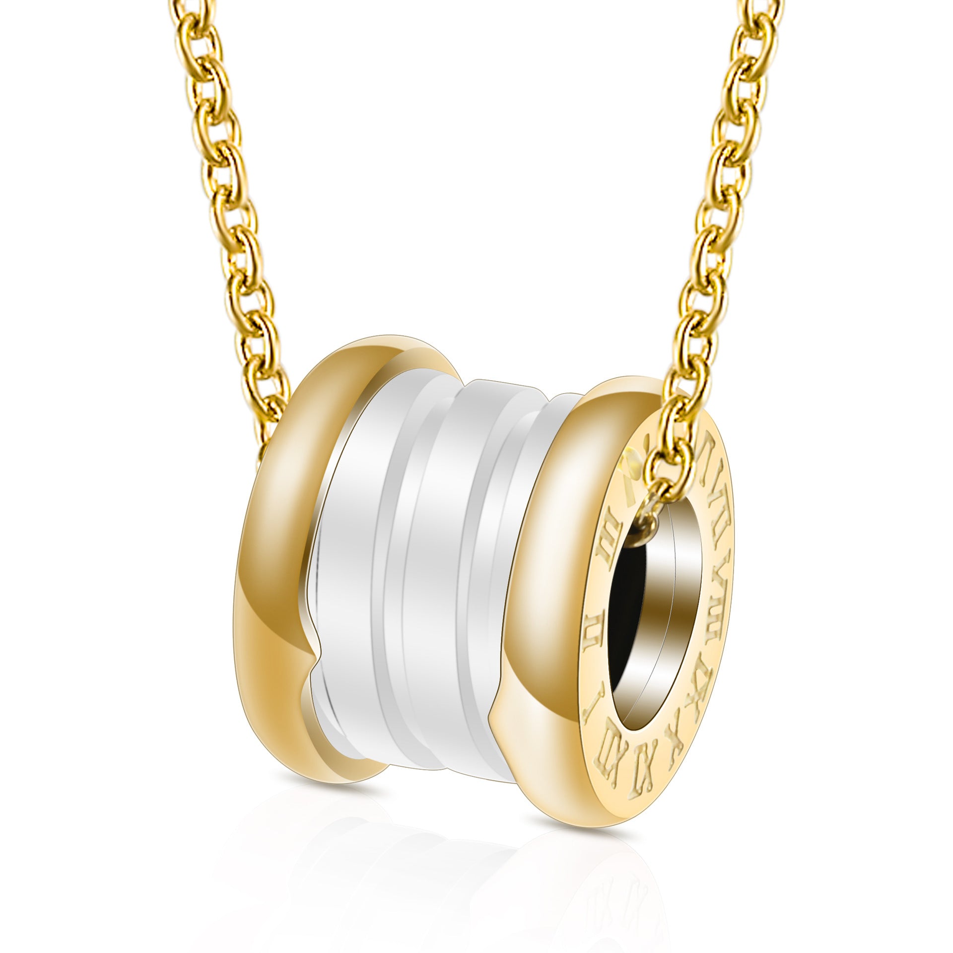 Damen Halskette mit gravierbarem Anhänger und elegantem Design Shop Nory