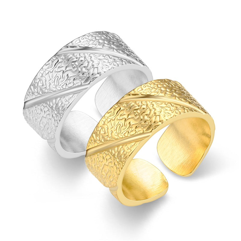 Damen Ring mit elegantem, organischem Design Shop Nory