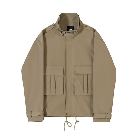 Herren Modische Utility-Jacke mit praktischen Taschen Shop Nory