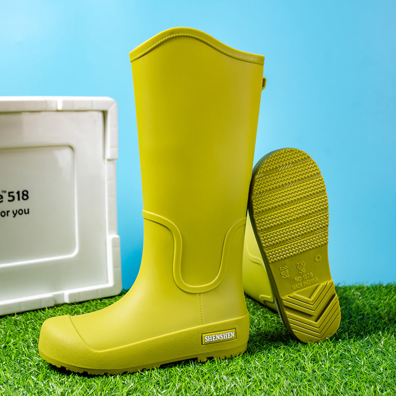 Herren Wasserdichte Vollgummi-Arbeitsstiefel mit verstärkter Zehenpartie und griffiger Profilsohle Shop Nory
