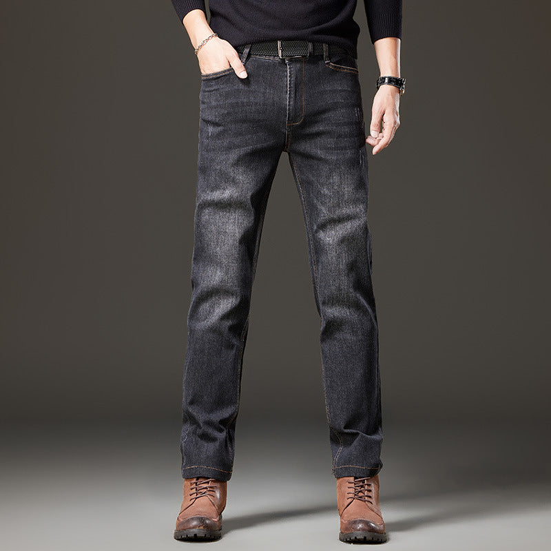 Herren Jeans im geraden Schnitt aus Stretch-Denim mit klassischem fünf‑Taschen‑Schnitt Shop Nory