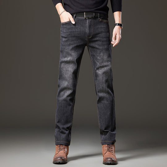 Herren Jeans im geraden Schnitt aus Stretch-Denim mit klassischem fünf‑Taschen‑Schnitt Shop Nory