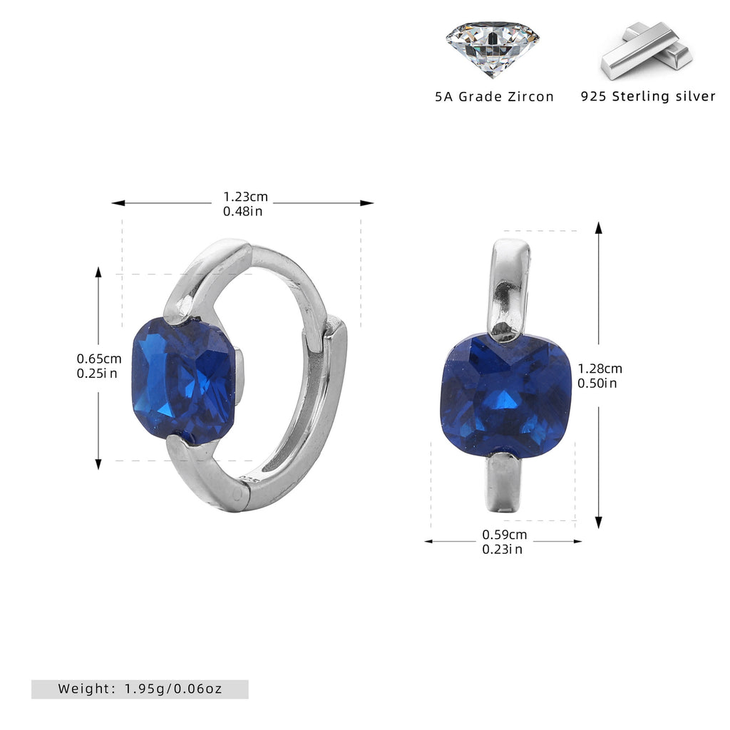 Damen Ohrhänger mit funkelndem Zirkon und hochwertigem 925 Sterling Silber Shop Nory 1782843558