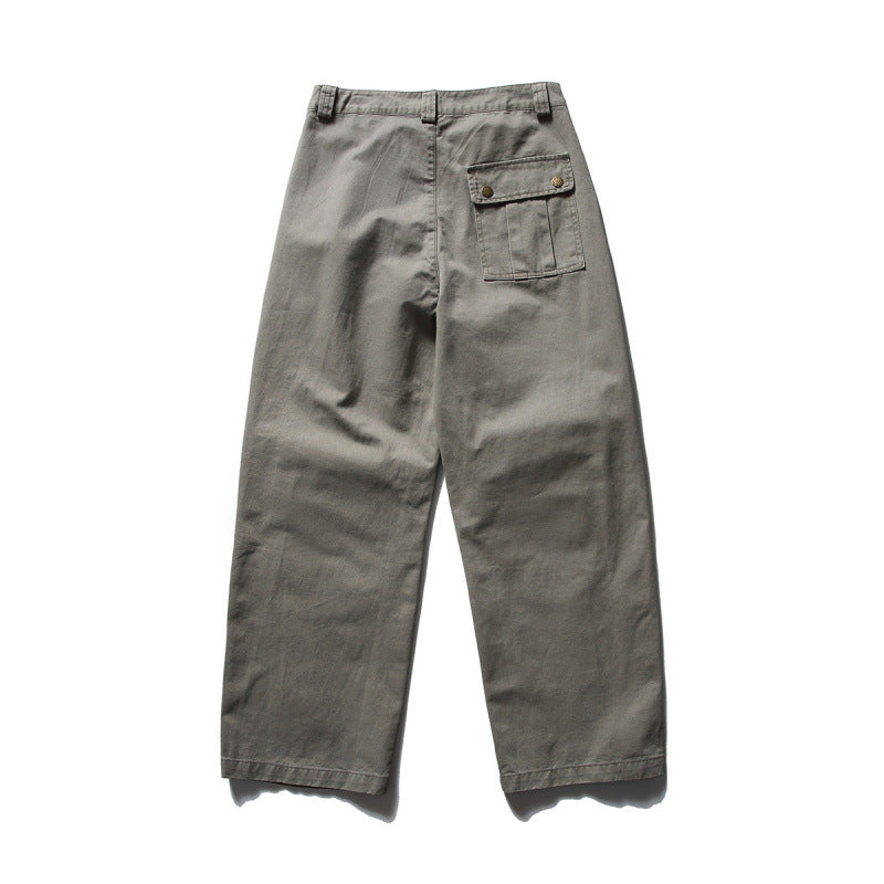 Herren Weite Utility-Cargo-Hose im Workwear-Look mit Knieabnähern und aufgesetzten Taschen Shop Nory