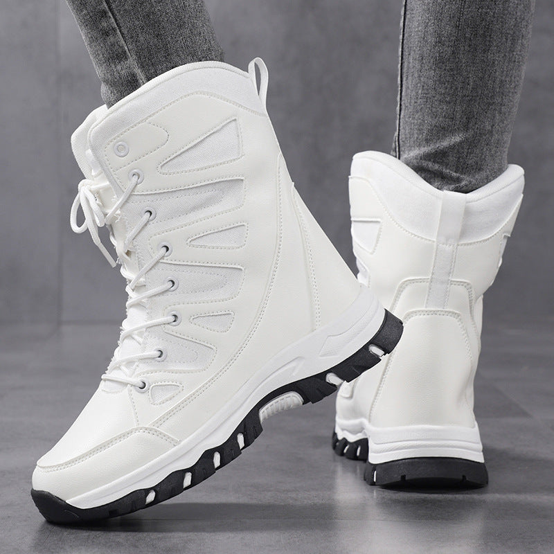 Damen High-Top Outdoor-Schuhe mit rutschfester Sohle und atmungsaktivem Obermaterial