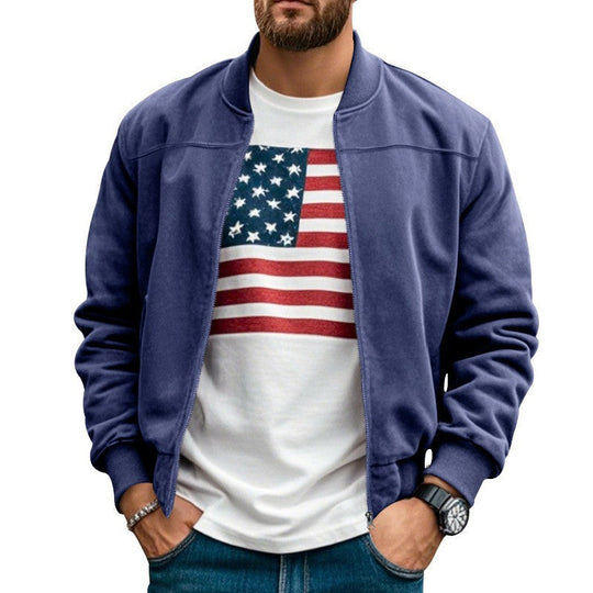 Herren Bomberjacke mit modernem Schnitt und praktischen Taschen