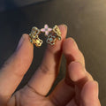 Damenring mit buntem Blumenmotiv und funkelnden Details Shop Nory