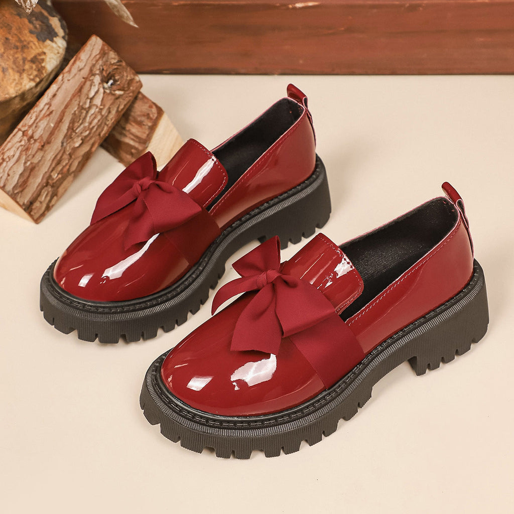 Damen Bequeme Slipper mit Bogen-Applikation