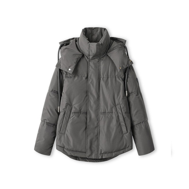 Damen nan oversized gesteppte Winterjacke mit Kapuze und Thermowattierung Shop Nory