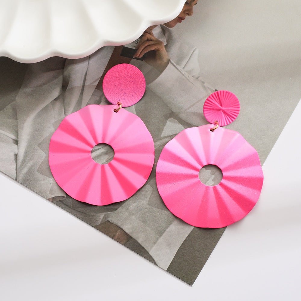 Damen Statement-Ohrringe mit kunstvollem Dreidimensionalen Design Shop Nory