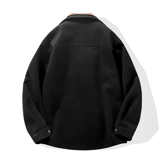 Herren trendige Übergangsjacke mit zwei praktischen Taschen