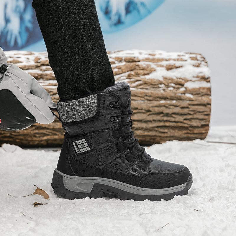 Herren Winterboots mit isolierendem Innenfutter und rutschfester Sohle