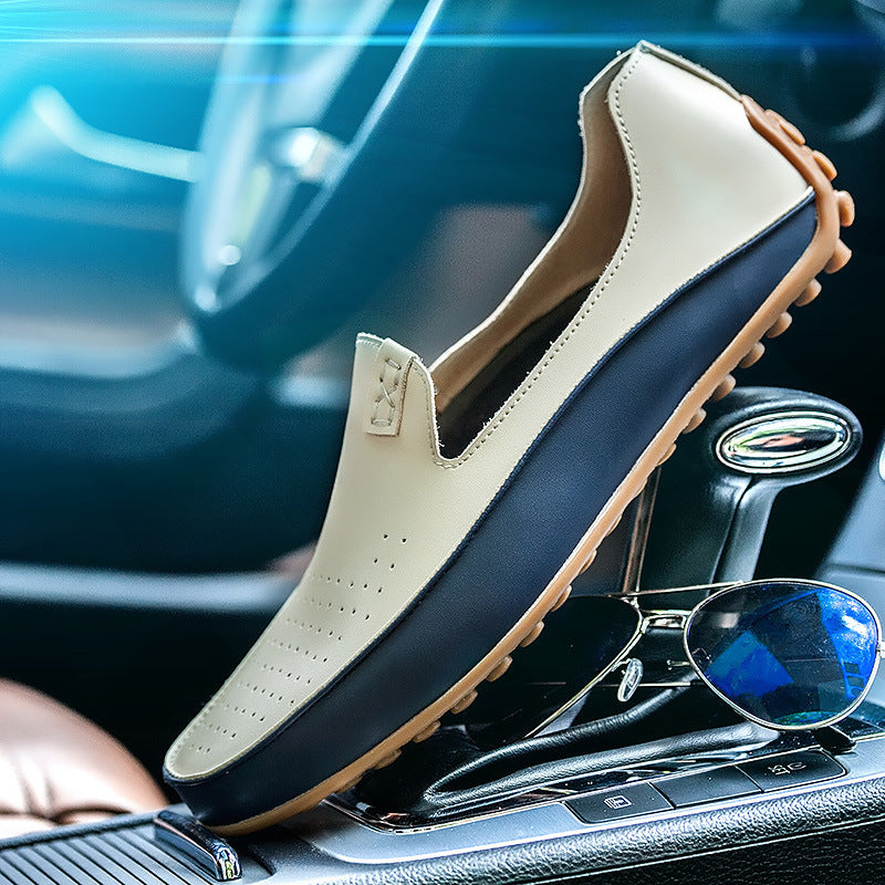 Damen eleganter Driving‑Mokassin mit weichem Lederlook, gepolstertem Komfortfußbett und profiliertem Noppenlaufsohle Shop Nory