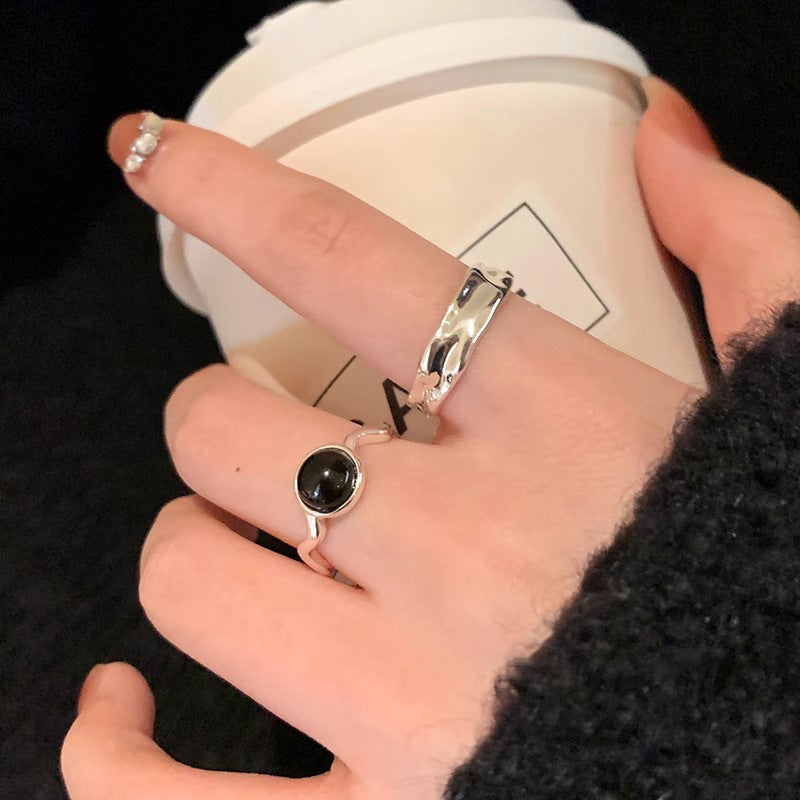 Damen Offener Ring mit geschwungenem Design Shop Nory