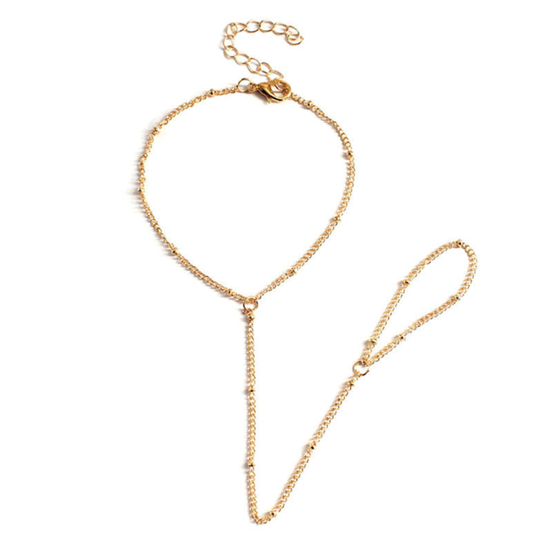 Damen Kette mit eleganten Perlenelementen Shop Nory