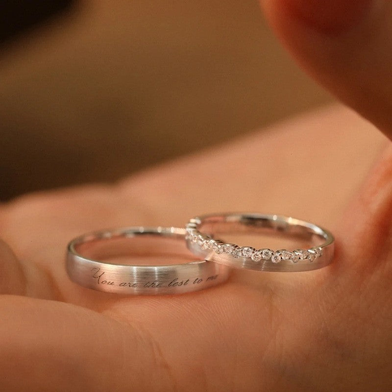 Damen Ring mit inspirierender Gravur und elegantem Design Shop Nory