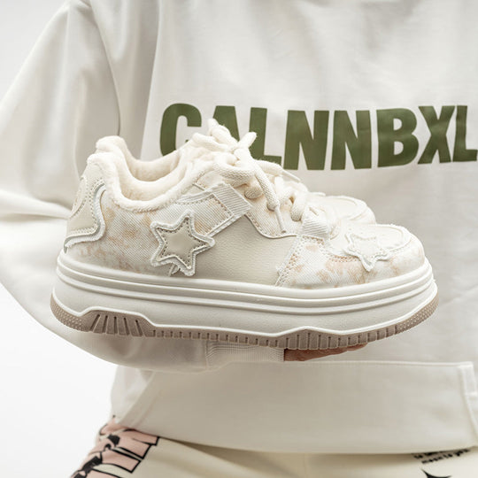 Damen Sneaker mit kuscheligem Innenfutter und flexiblem Sohlenprofil