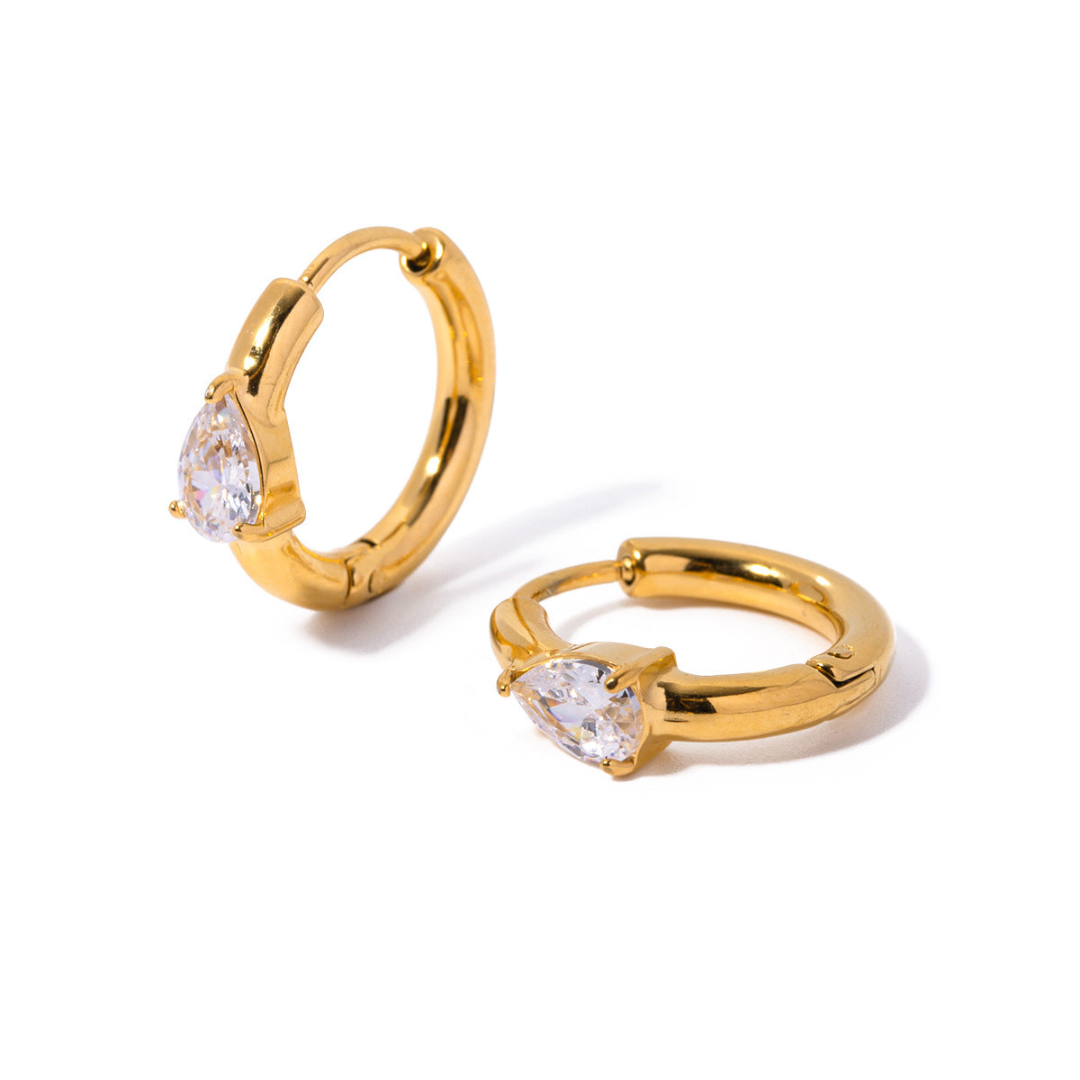 Damen Creolen Ohrringe mit elegantem Design und hypoallergenen Eigenschaften Shop Nory